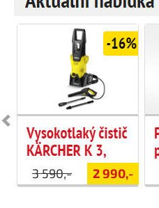 Vysokotlaký čistič KÄRCHER K 3