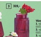 Váza, sklo (3. výška 33cm)