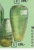 Váza, sklo (3. výška 35cm)