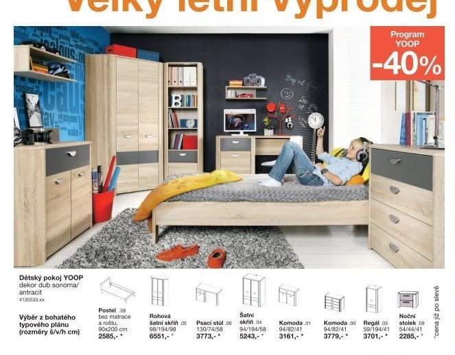 Dětský pokoj YOOP