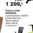Otáčecí židle NORMAN
