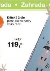 Dětská židle