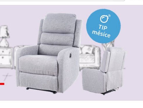 relaxační křeslo PEGAZ