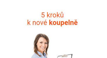 5 kroků k nové koupelně