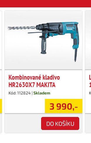Kombinované kladivo HR2630X7 MAKITA