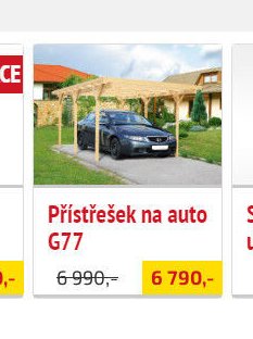 Přístřešek na auto G77