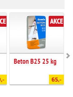 Beton B25 25 kg