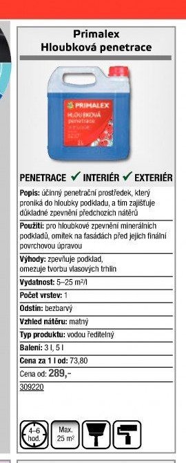 Primalex Hloubková penetrace