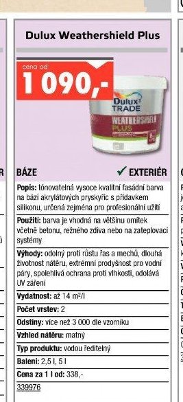 Dulux Weathershield Plus