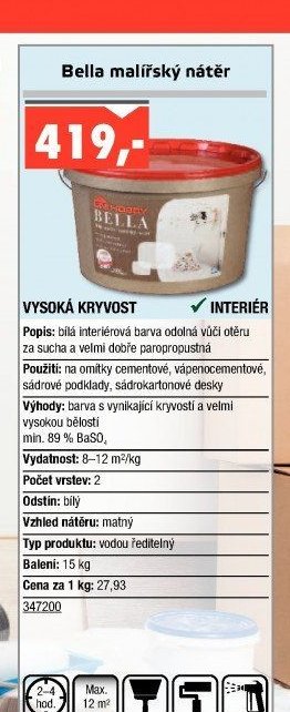 Bella malířský nátěr