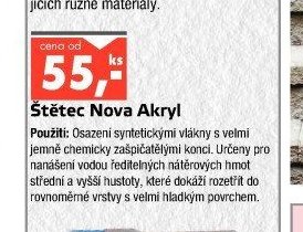 Štětec Nova Akryl