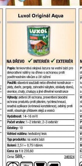 Luxol Originál Aqua
