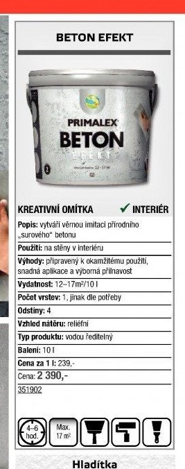 Primalex Beton Efekt