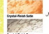 Crystal-Finish Satin
