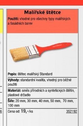 Malířské štětce