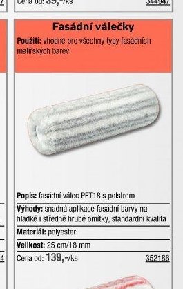 Fasádní válečky