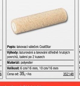 Lakovací váleček CoatStar