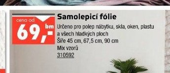 Samolepicí fólie