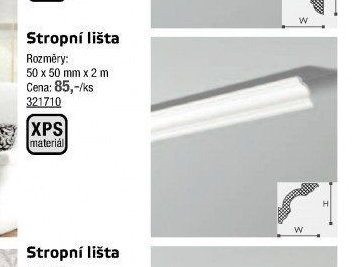 Stropní lišta