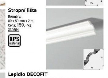 Stropní lišta