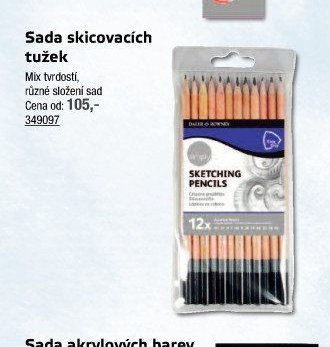 Sada skicovacích tužek