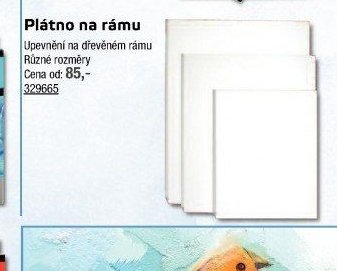 Plátno na rámu
