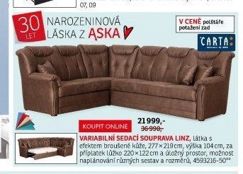 Variabilní sedací souprava Linz