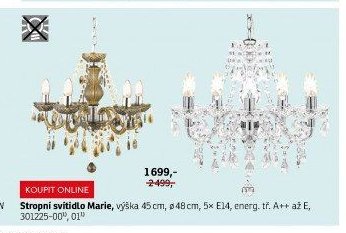 Stropní svítidlo Marie
