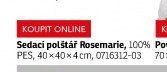 Sedací polštář Rosemarie