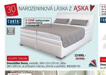 Dvoulůžko Dezra