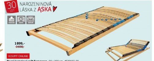 Pevný lamelový rošt Saragossa