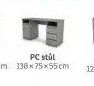 PC stůl 138x75x55 cm