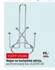 Stojan na kuchyňské utěrky