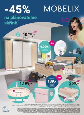 akční leták Möbelix 14.6.2021-27.6.2021