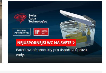 Nejúspornější WC na světě