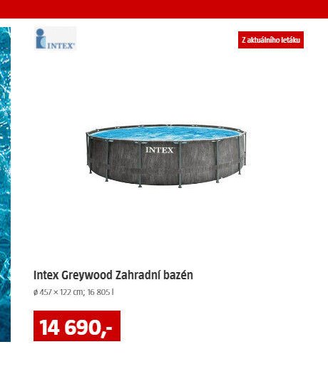 Intex Greywood Zahradní bazén