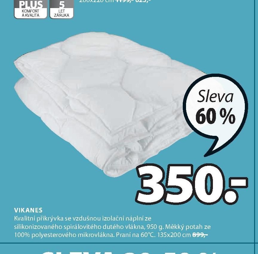 VIKANES přikrývka