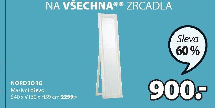 NORD BORG zrcadlo