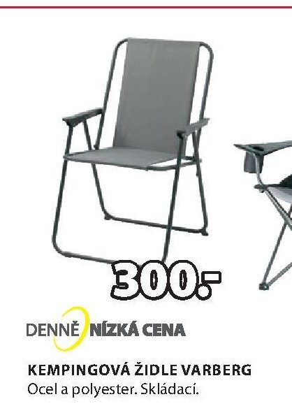 Kempingová židle VARBERG