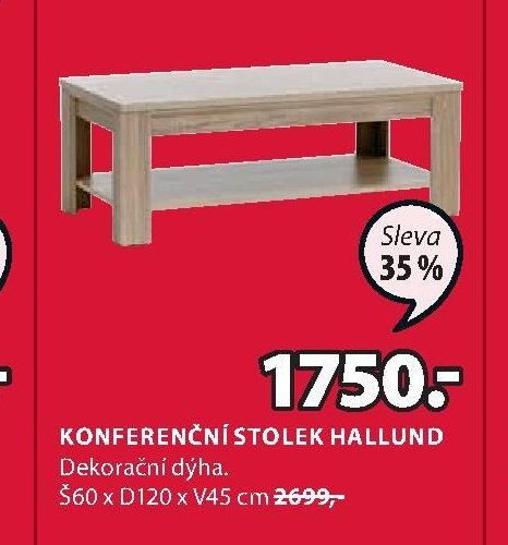 KONFERENČNÍ STOLEK HALLUND