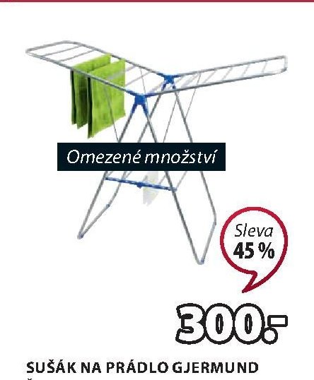 SUŠÁK NA PRÁDLO GJERMUND
