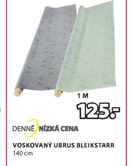 VOSKOVANÝ UBRUS BLEIKSTARR