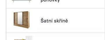 Šatní skříně