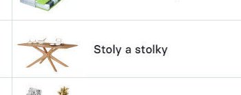 Stoly a stolky