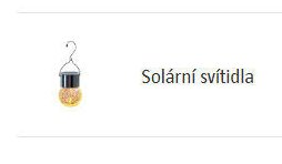 Solární svítidla