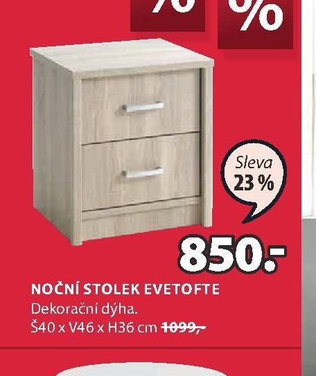NOČNÍ STOLEK EVETOFTE
