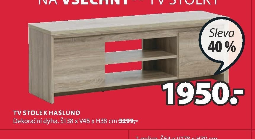 TV STOLEK HASLUND