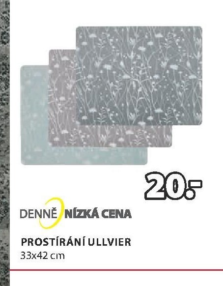 PROSTÍRÁNÍ ULLVIER 33x42 cm