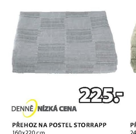 PŘEHOZ NA POSTEL STORRAPP 160x220 cm