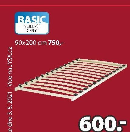 Lamelový rošt BASIC A20